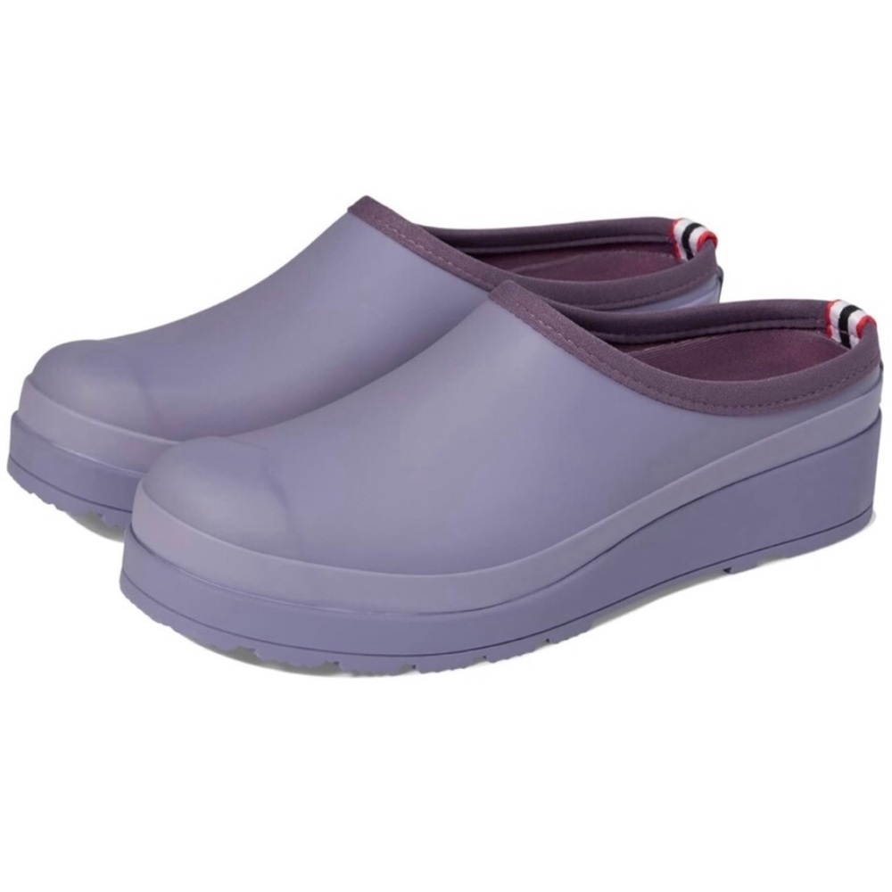 Hunter Lavender Slip-On Clogs